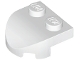 Part No: 7037  Name: Brick, Round 2 x 2 x 2/3 Half Circle Extended with 2 Studs and Curved Top
