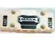 Part No: 71709pb009  Name: Technic, Panel Plate 3 x 7 x 1 with Headlights and Grille with 'MACK' Pattern (Stickers) - Set 42167