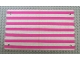 Part No: 71759  Name: Belville Roof Cloth with Dark Pink Stripes Pattern