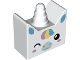 Lot ID: 347796342  Part No: 72135pb01  Name: Duplo, Brick 2 x 4 x 3 1/2 Ears on Sides and Horn with Unicorn Face Pattern