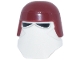 Part No: 7252pb01  Name: Minifigure, Headgear Helmet SW Galactic Marine with Molded Dark Red Top and Printed Black Visor Pattern