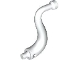 Lego part: Elephant Tail / Trunk with Bar End - Long Straight Tip
