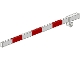 Lot ID: 396348573  Part No: 815  Name: Train Level Crossing Gate Type 1, Crossbar with Red Stripes