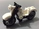 Part No: 85983c01  Name: Motorcycle Vintage with Black Chassis and Light Bluish Gray Wheels