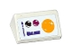 Part No: 85984pb131  Name: Slope 30 1 x 2 x 2/3 with Paintbox and 2 Purple Makeup Brushes Pattern (Sticker) - Set 41118