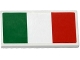 Part No: 87079pb0231  Name: Tile 2 x 4 with Italian Flag Pattern (Sticker) - Set 75912