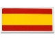 Part No: 87079pb0233  Name: Tile 2 x 4 with Spanish Flag Pattern (Sticker) - Set 75912