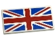 Part No: 87079pb0235  Name: Tile 2 x 4 with United Kingdom Flag (Union Jack) Pattern (Sticker) - Set 75912