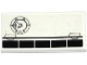 Part No: 87079pb0287L  Name: Tile 2 x 4 with Airplane Flaps and Filler Cap Pattern Model Left Side (Sticker) - Set 60078