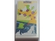 Part No: 87079pb0292  Name: Tile 2 x 4 with Frog in Pond and Bird in Tree on Canvas Painting Pattern (Sticker) - Set 41095