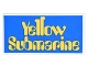Part No: 87079pb0353  Name: Tile 2 x 4 with 'Yellow Submarine' on Blue Background Pattern