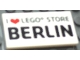 Lot ID: 407707446  Part No: 87079pb0495  Name: Tile 2 x 4 with 'I Heart LEGO STORE BERLIN' Pattern