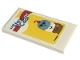 Part No: 87079pb0709  Name: Tile 2 x 4 with 'Stay Cool' and Ice Cream Scoops Pattern (Sticker) - Set 60253