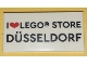 Lot ID: 395707388  Part No: 87079pb0962  Name: Tile 2 x 4 with 'I Heart LEGO STORE DÜSSELDORF' Pattern