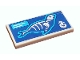 Part No: 87079pb1004  Name: Tile 2 x 4 with Seal X-Ray and Heartlake Rescue Logo Pattern (Sticker) - Set 41380