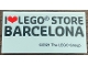Lot ID: 375768073  Part No: 87079pb1101  Name: Tile 2 x 4 with 'I Heart LEGO STORE BARCELONA' Pattern