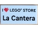 Lot ID: 398764311  Part No: 87079pb1312  Name: Tile 2 x 4 with 'I Heart LEGO STORE La Cantera' Pattern
