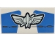 Part No: 87079pb1544  Name: Tile 2 x 4 with Light Aqua Star Command Logo, Blue Panels and Circuitry Pattern