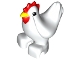 Lot ID: 392426488  Part No: 87320pb01  Name: Duplo Chicken, Hen, Eyes Squared