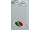 Part No: 87544pb010  Name: Panel 1 x 2 x 3 with Side Supports - Hollow Studs with Octan Logo Pattern (Sticker) - Set 60016