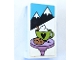 Part No: 87544pb080  Name: Panel 1 x 2 x 3 with Side Supports - Hollow Studs with Mountains, Cookie and Hot Chocolate Cup with Heart Pattern (Sticker) - Set 41319