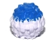 Part No: 87997pb01  Name: Minifigure, Utensil Cheerleader Pom Pom with Blue Top Pattern