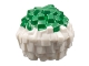 Part No: 87997pb04  Name: Minifigure, Utensil Cheerleader Pom Pom with Green Top Pattern