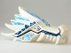 Part No: 93070pb05  Name: Dragon Head (Ninjago) Jaw Upper with Medium Blue and Dark Blue Sections and Ice Spirit Pattern