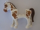 Part No: 93083c01pb10  Name: Horse with 2 x 2 Cutout with Medium Nougat Eyes and Spots, Reddish Brown Mane and Tail Pattern