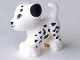 Part No: 93088pb04  Name: Dog, Friends, Puppy, Standing with Medium Lavender Eyes, Black Nose, Mouth, and Spots Pattern (Cookie)