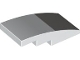 Part No: 93606pb111  Name: Slope, Curved 4 x 2 with Light Bluish Gray Rectangle Pattern