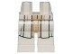 Part No: 970c00pb0763  Name: Hips and Legs with White and Tan SW Jedi Robe Pattern