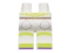 Part No: 970c00pb0971  Name: Hips and Legs with Lime Belt, Knee Pads and Toes with Dark Purple Trim Pattern