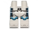 Part No: 970c00pb1452  Name: Hips and Legs with SW Clone Trooper Armor, Blue Markings and Dark Blue Kama Pattern