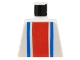 Lot ID: 277947784  Part No: 973p01  Name: Torso Vertical Striped Red/Blue Pattern