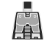 Part No: 973p63  Name: Torso Space Robot Pattern