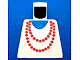 Lot ID: 332810346  Part No: 973p71  Name: Torso Necklace Red and Blue Undershirt Pattern