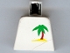 Part No: 973pb0017  Name: Torso Paradisa Palm Tree Pattern