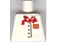 Part No: 973pb0395  Name: Torso Chef with 4 Buttons, Short Red Neckerchief, McDonald's Logo Pattern (Sticker)