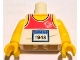 Part No: 973pb1159c01  Name: Torso Tank Top with 'TEAM GB 1948' Pattern / Yellow Arms / Yellow Hands