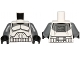 Part No: 973pb1564c01  Name: Torso SW Armor Clone Trooper with Dark Bluish Gray Markings Pattern / Dark Bluish Gray Arms / Black Hands