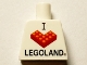 Part No: 973pb1941  Name: Torso I Brick LEGOLAND Pattern