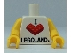 Part No: 973pb1941c02  Name: Torso I Brick LEGOLAND Pattern / Yellow Arms / Yellow Hands