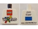 Part No: 973pb2152  Name: Torso LEGO World The Netherlands 2015 with '15 jaar' and 'www.LEGOWORLD.nl' on Back Pattern