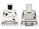 Lot ID: 406059062  Part No: 973pb2202  Name: Torso SW Armor Stormtrooper, Detailed Armor without Shoulder Belts, Battle Damage with Scratches and Holes Pattern