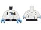 Part No: 973pb5789c01  Name: Torso SW Imperial Officer 19 Pattern (Admiral Thrawn) / White Arms / Medium Blue Hands