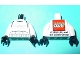 Lot ID: 392953538  Part No: 973pskac01  Name: Torso SW Armor Stormtrooper Pattern - LEGO Logo on Back / White Arms / Black Hands