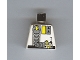 Lot ID: 250615917  Part No: 973px133  Name: Torso Space Exploriens Logo, Yellow Accents, Silver Hose Pattern