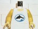 Lot ID: 209970284  Part No: 973px38c01  Name: Torso Divers Dolphin Logo Pattern / Yellow Arms / Yellow Hands