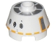 Lot ID: 397975836  Part No: 98100pb03  Name: Cone 2 x 2 Truncated with SW R5-F7 Astromech Droid Pattern